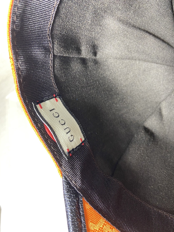 ブランド帽子素材ディテール